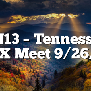 TN13 – Tennessee CRX Meet 9/26/19