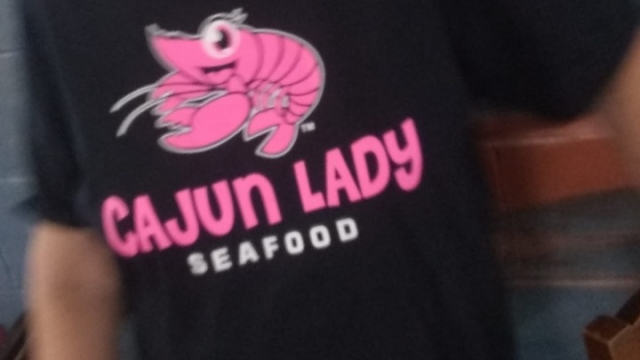 Ocoee Cajun Lady Seafood Has NEW T-shirts