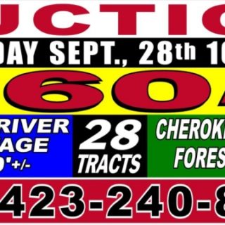 Stone Brothers Massive Land Auction in Benton, TN 9/28