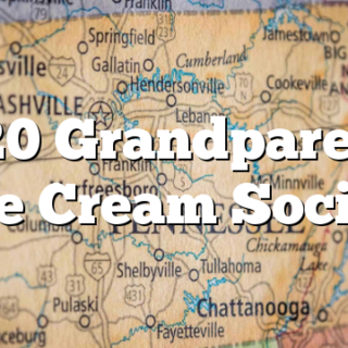 9/20 Grandparents Ice Cream Social