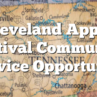 Cleveland Apple Festival Community Service Opportunity