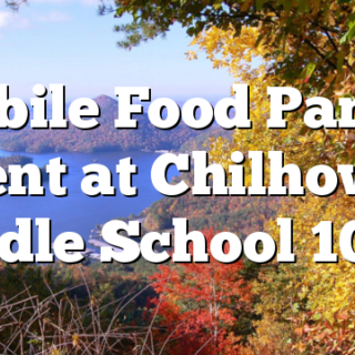 Mobile Food Pantry Event at Chilhowee Middle School 10/23