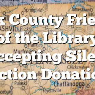 Polk County Friends of the Library Accepting Silent Auction Donations