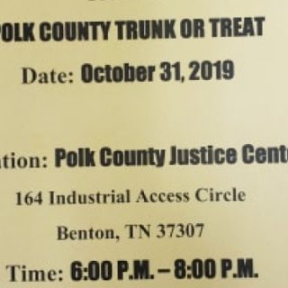 10/31 First Annual Polk County Trunk or Treat
