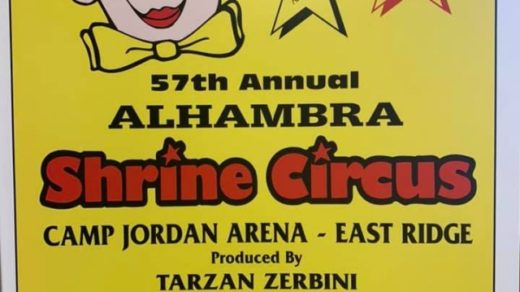 10/9-10/13! 57th Annual SHRINE CIRCUS!!! Camp Jordan Arena