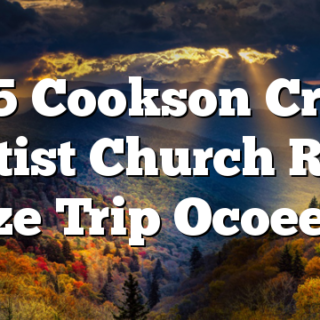 11/5 Cookson Creek Baptist Church River Maze Trip Ocoee TN