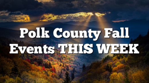 Polk County Fall Events THIS WEEK
