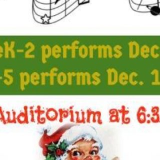 12/10 Benton Elementary School Children’s Christmas Concert 3rd-5th Grade