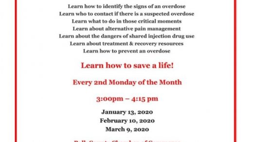 1/13 TN SAVE A LIFE Opioid OD Prevention Training