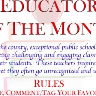 1/30 Higgins Funeral Home of Benton Teacher of The Month Nomination Deadline