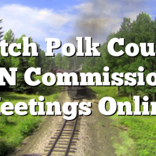 Watch Polk County TN Commission Meetings Online