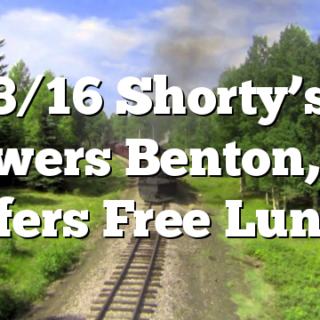 3/16 Shorty’s Flowers Benton, TN Offers Free Lunch