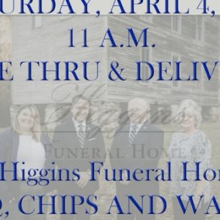 4/4 COMMUNITY SUPPORT OUTREACH Again at Higgins Funeral Benton, TN