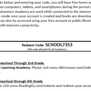 Age of Learning Offers FREE Home Access Code to ONLINE Learning Resources