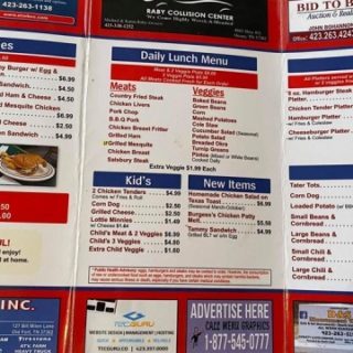 Lottie’s Diner Offers “Take out orders only” Benton, TN