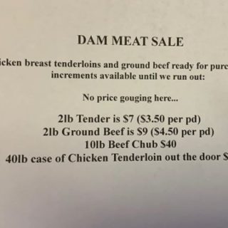 Ocoee Dam Deli Pre-packaged Meat Sale