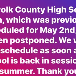 Polk County High School Prom To Be Rescheduled
