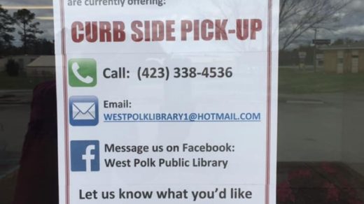West Polk Public Library Offers Curbside Pick-Up Benton, TN