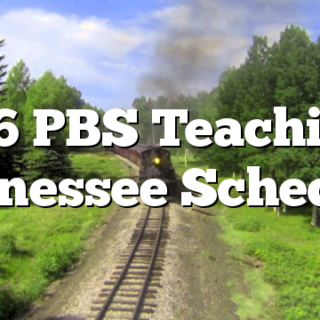 4/6 PBS Teaching Tennessee Schedule