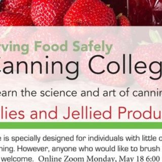 5/18 U T Extension – Polk County, TN Canning College
