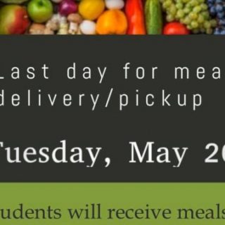 5/26 BES Last Day For Meal Delivery/Pickup