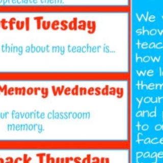 5/4-8 BES Teacher Appreciate Week