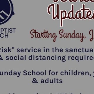 First Baptist Church Benton, TN Service Updates