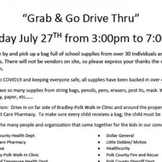 Back to School Bash Grab & Go Polk TN