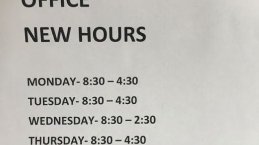 Ducktown, TN Clerks NEW Office Hours