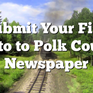 Submit Your Fish Photo to Polk County Newspaper