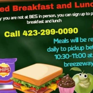 Breakfast & Lunch Meal Pickup for BES Students