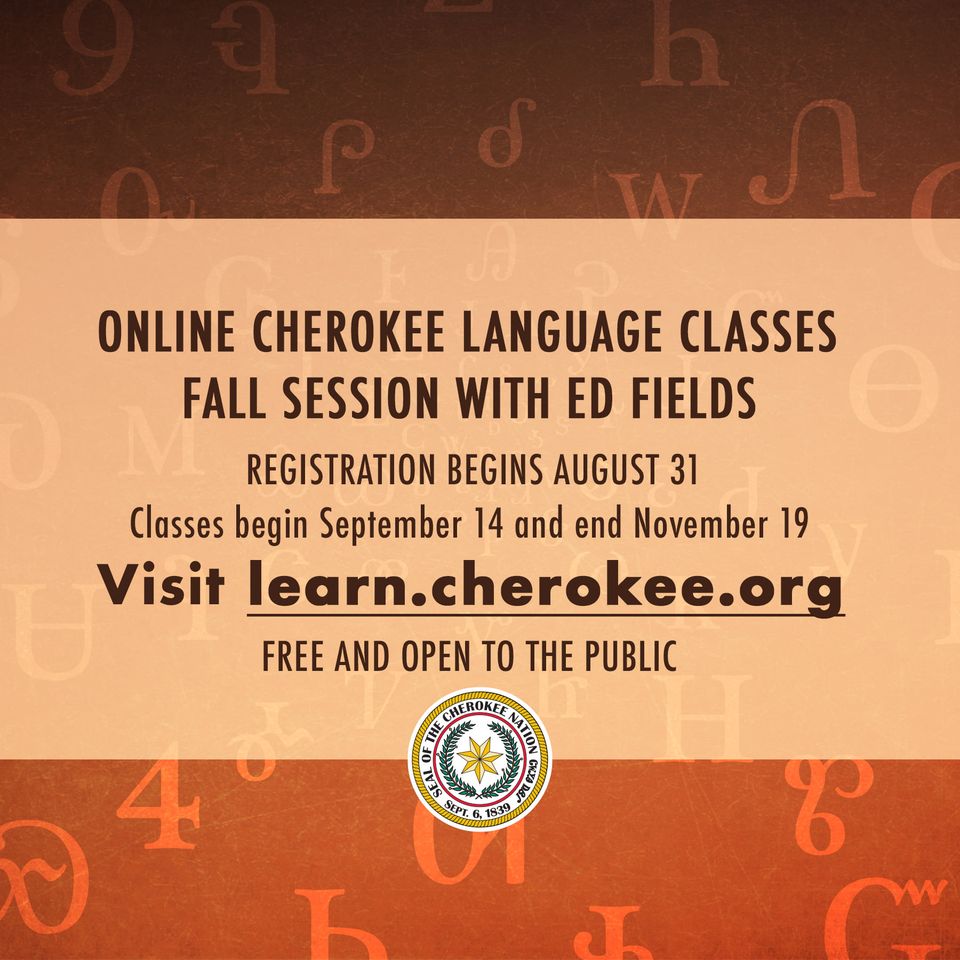 The Cherokee Nation Language Program Offers FREE Cherokee Language