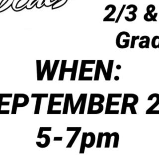 9/28 Lady Bobcats Girl Tryouts 2/3 & 4/5 Grades at CMS