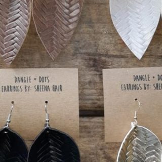 Dangle + Dots by Sheena Hair Features New Braided Earrings