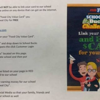 Help South Polk Elementary School Earn Cash by Linking with Food City
