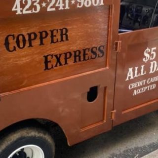 Ride The Copper Express in Copperhill, TN