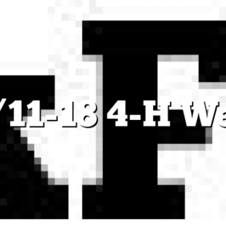 10/11-18 4-H Week