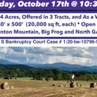10/17 Court Ordered Auction Old Fort, TN
