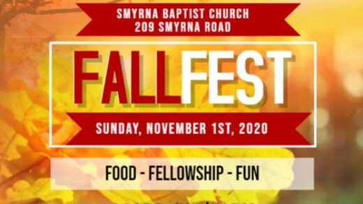 11/1 Smyrna Baptist Church Fall Festive Ocoee, TN