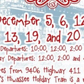 12/5-6 Hiwassee Holiday Train Delano, TN