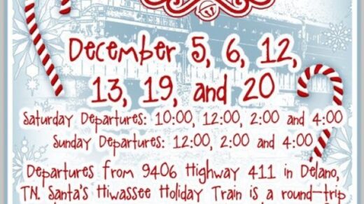 12/5-6 Hiwassee Holiday Train Delano, TN