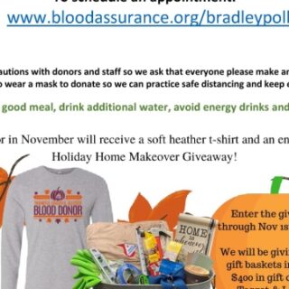 11/10 Bradley Polk Walk-in Clinic Blood Drive