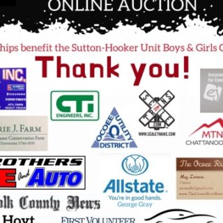 11/19-22 Boys & Girls Clubs of the Ocoee Region, Sutton-Hooker Unit Santa Express Online Auction