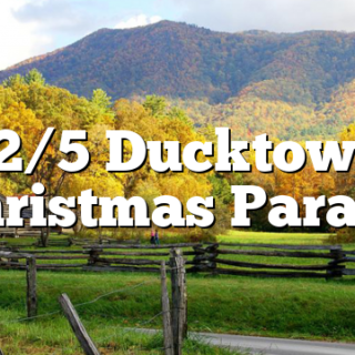 12/5 Ducktown Christmas Parade