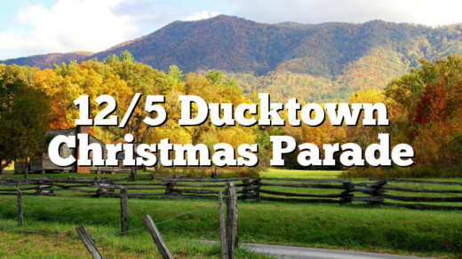 12/5 Ducktown Christmas Parade