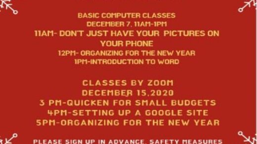 12/14-15 West Polk Public Library FREE Computer Classes