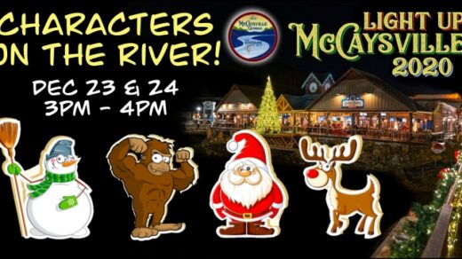 12/23-24 Characters on the River at Riverwalk Shops