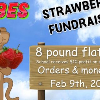 2/9 Copper Basin Elementary School Strawberry Fundraiser Order Deadline