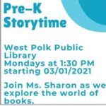 3/1 Pre-K Storytime West Polk Public Library