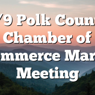 3/9 Polk County Chamber of Commerce March Meeting